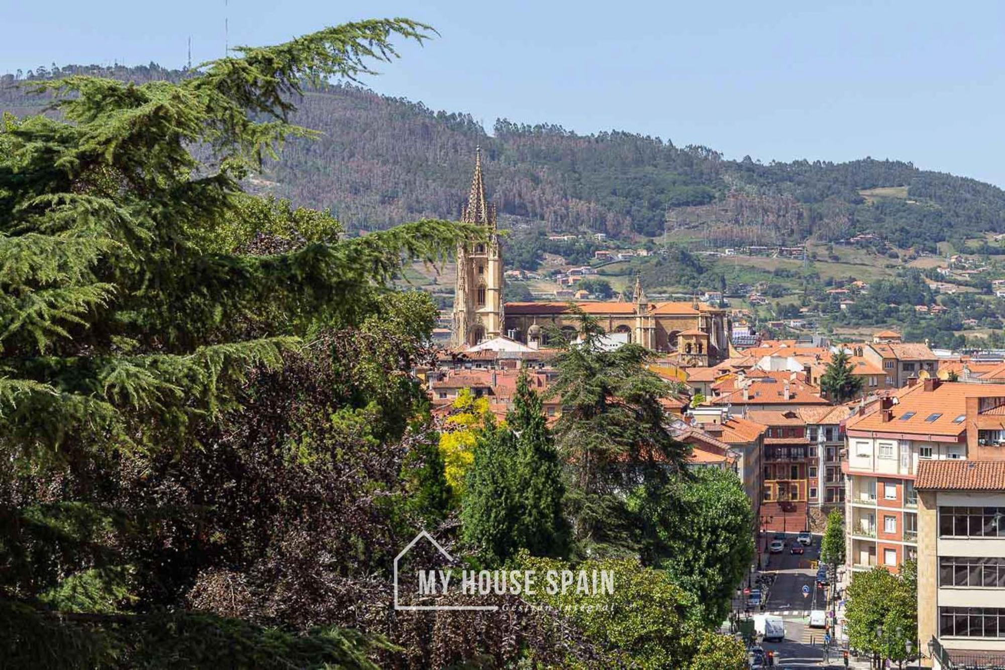 Myhousespain - Precioso Piso En El Centro Oviedo Bagian luar foto